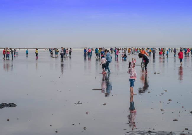 چاکا یکی از زیباترین دریاچه‌های نمک دنیا