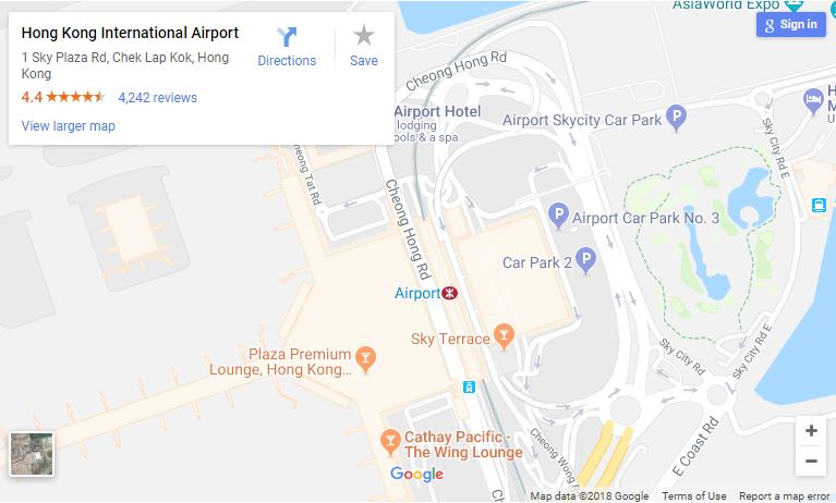 فرودگاه بین المللی هنگ کنگ