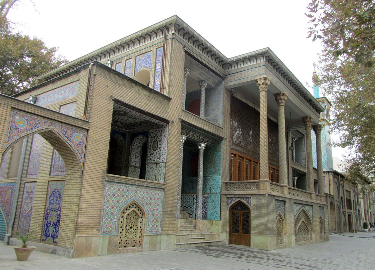 عمارت بادگیر کاخ گلستان