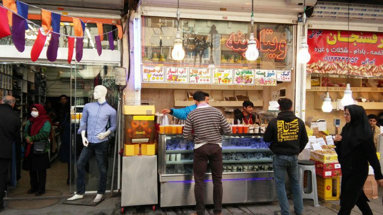 غذاهای خیابانی تهران
