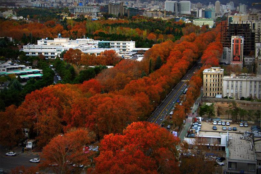 خیابان ولیعصر تهران