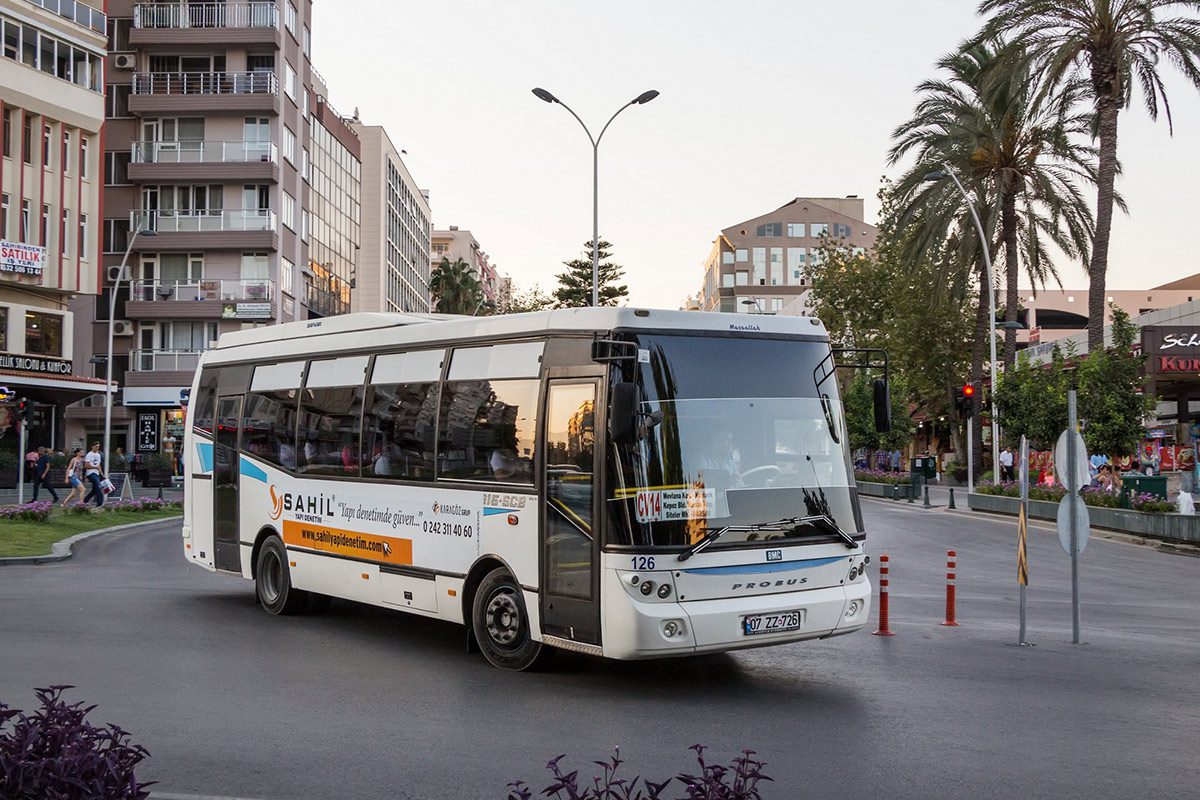 حمل و نقل عمومی آنتالیا ترکیه