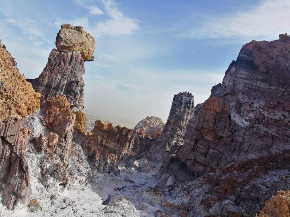 گنبد نمکی جاشک بوشهر