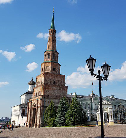 برج سویومبیکه کازان روسیه