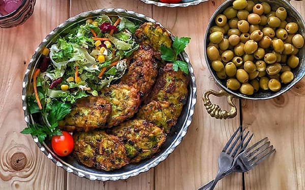 هیه کوکو اسفناج