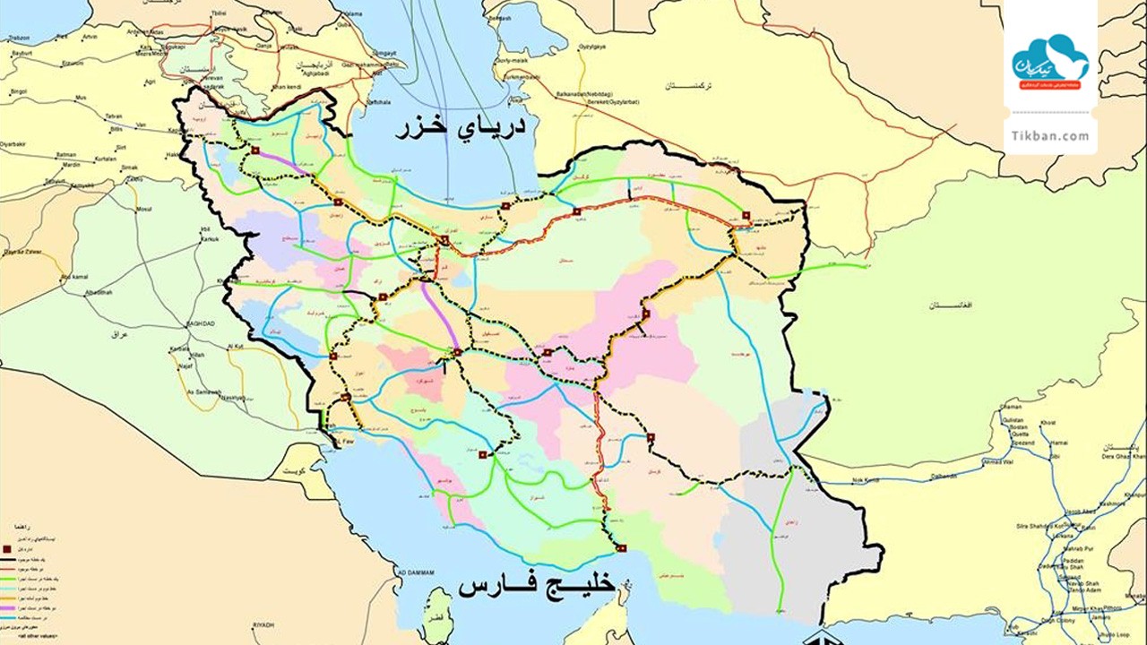 شهرهای ایران را با قطار سفر کنیم