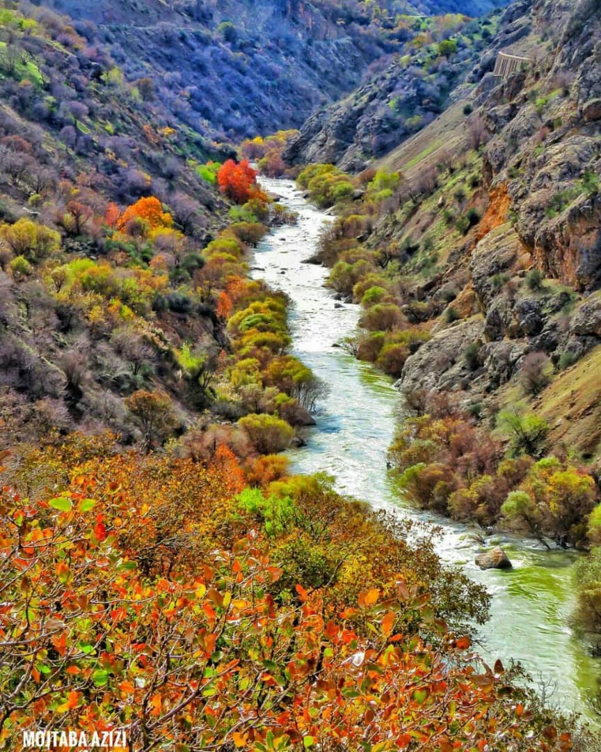 رودخانه سزار یا آب ذر در شهرستان دورود استان لرستان را بیشتر بشناسید