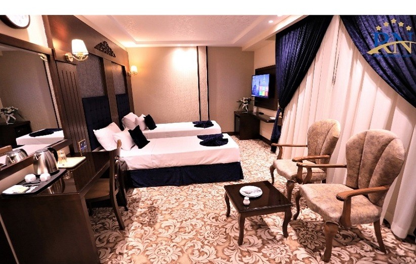 اتاق های هتل اترک مشهد