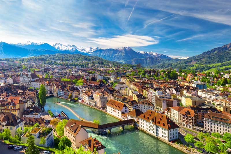 جاهای دیدنی سوئیس و طبیعت سحرانگیزش