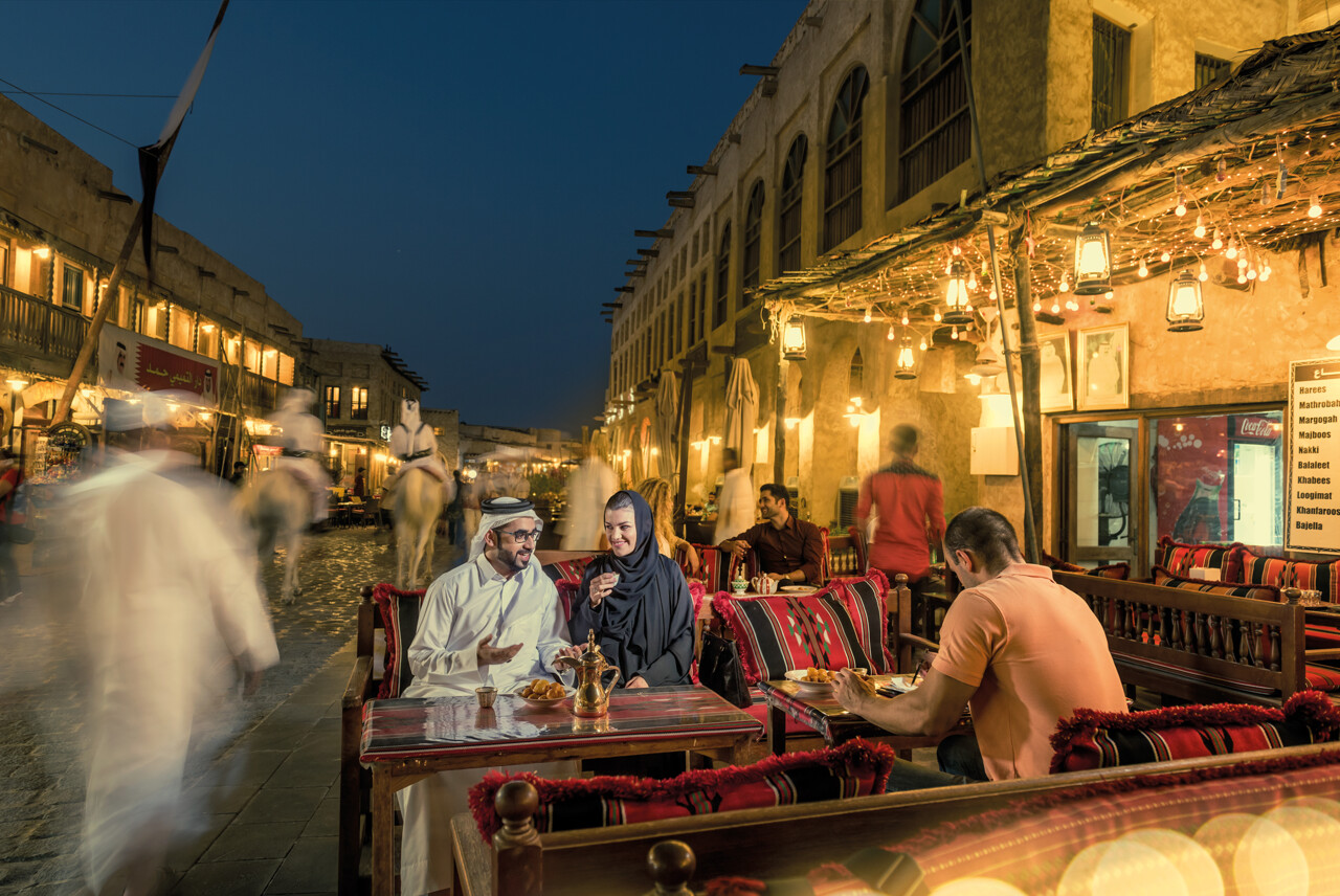 بازار سوق واقف دوحه ، بازاری تاریخی در قطر