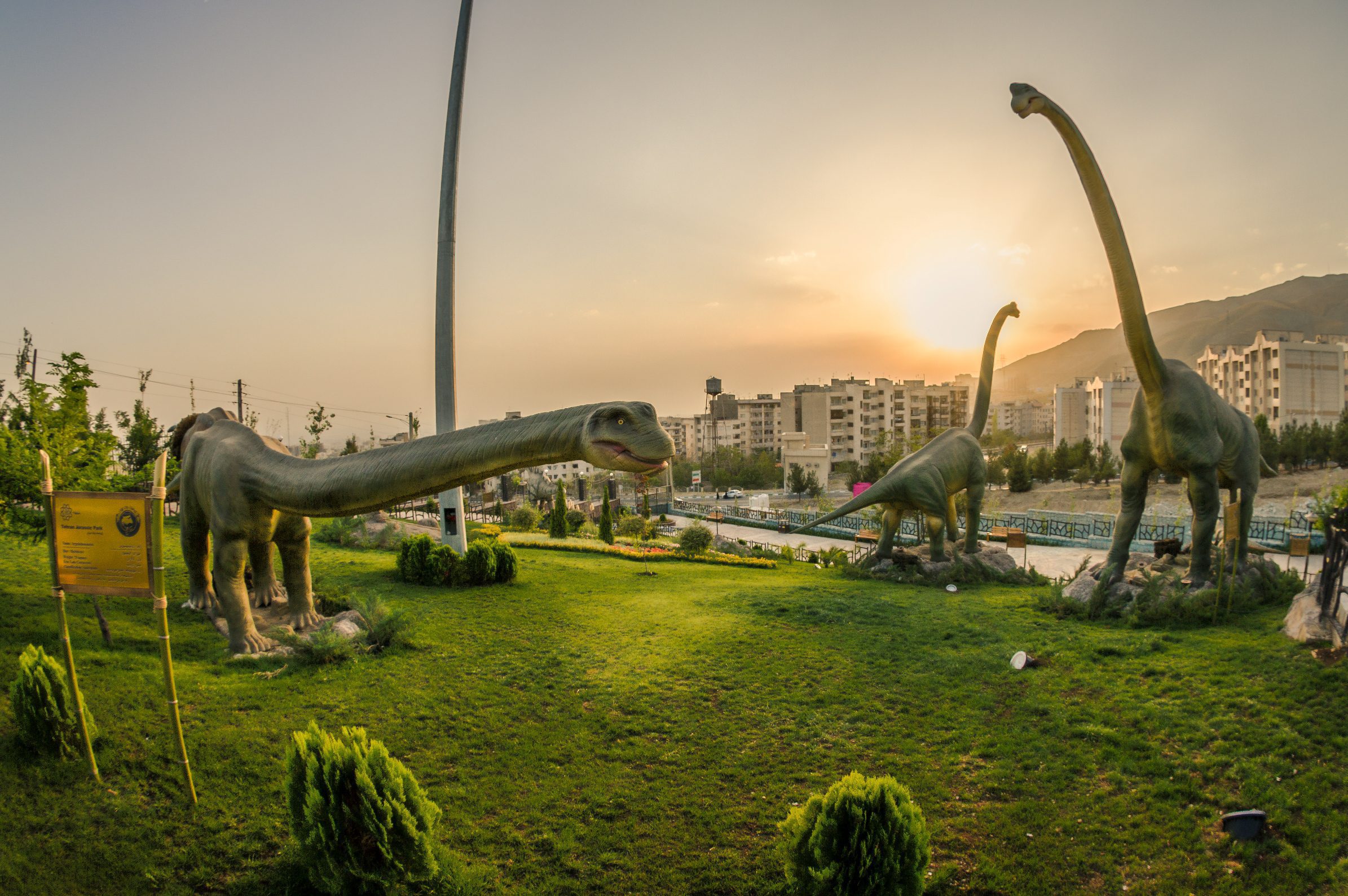 پارک ژوراسیک تهران یا بوستان دایناسورها ☀️ Tehran Jurassic Park