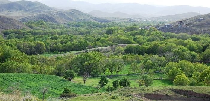 روستای قاهان قم