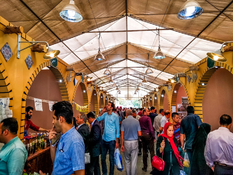 بازارهای موقت اصفهان