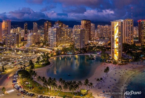 تور مجازی هونولولو، هاوایی بصورت 360 درجه