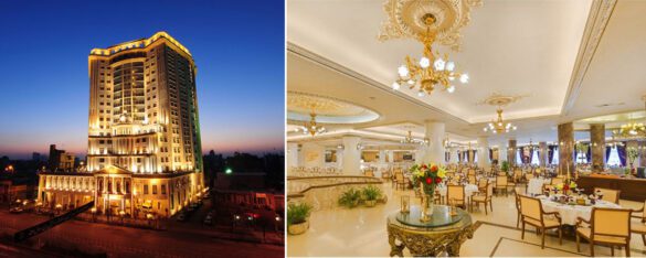 رستوران های هتل قصر طلایی مشهد