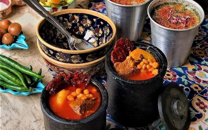 طرز تهیه دیزی سنگی