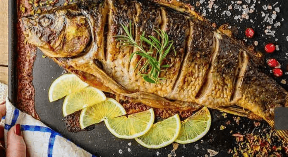طرز تهیه ماهی کبابی با توری و سیخ