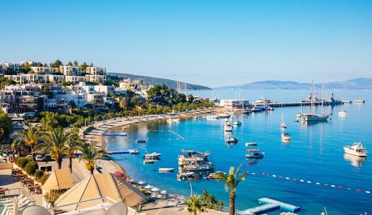 bodrum city in turkey
